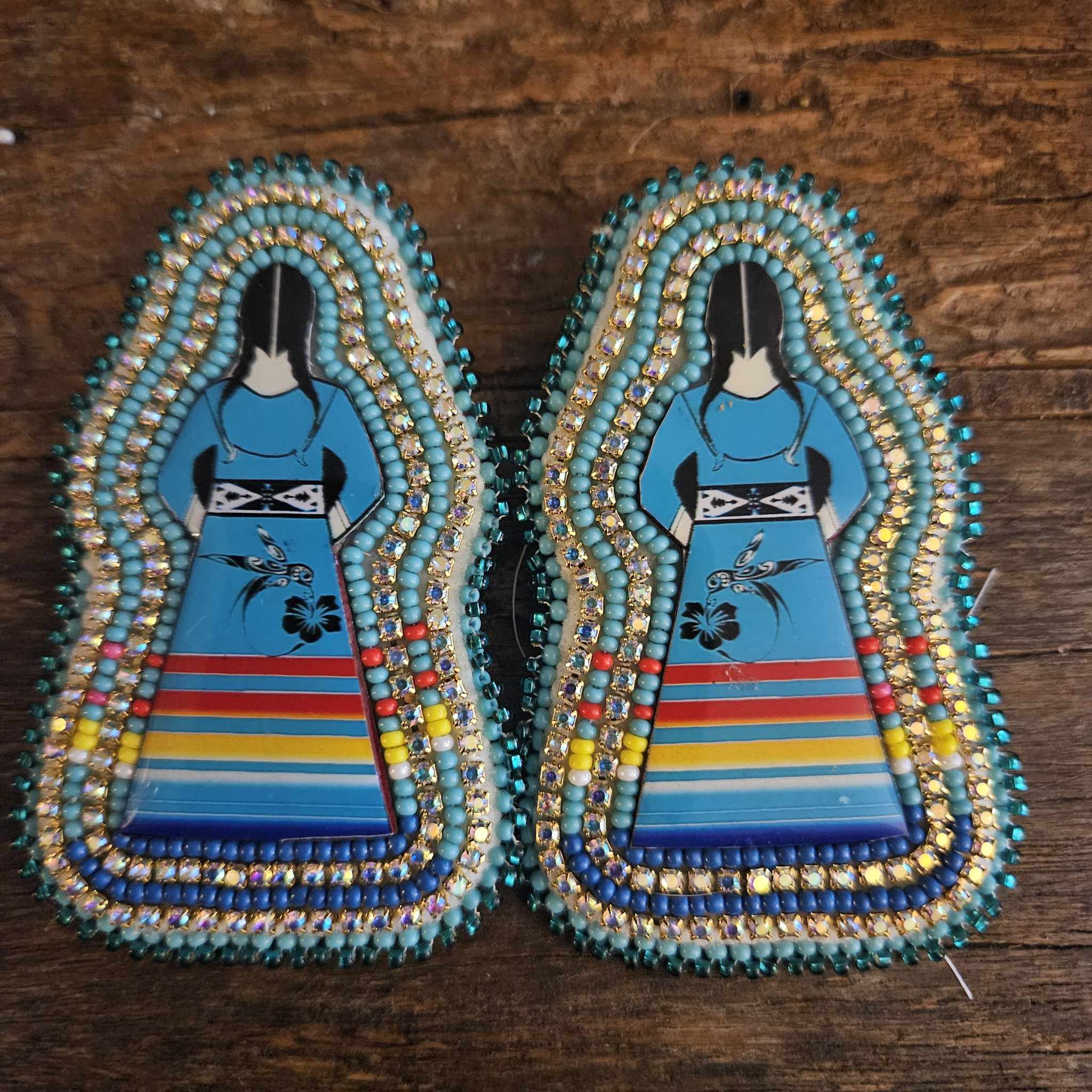 Meg Sheridan Blue Shawl Dancers