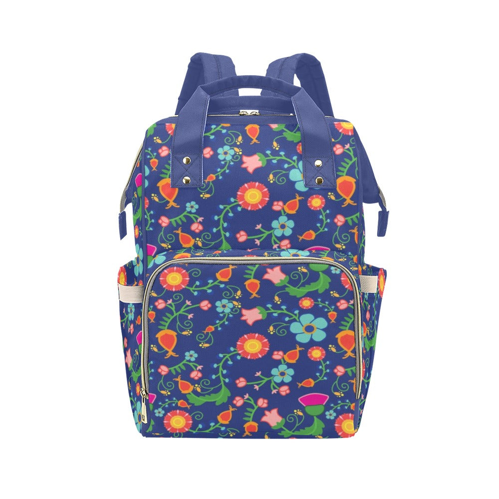 Bee Spring Twilight Multi-Function Diaper Backpack