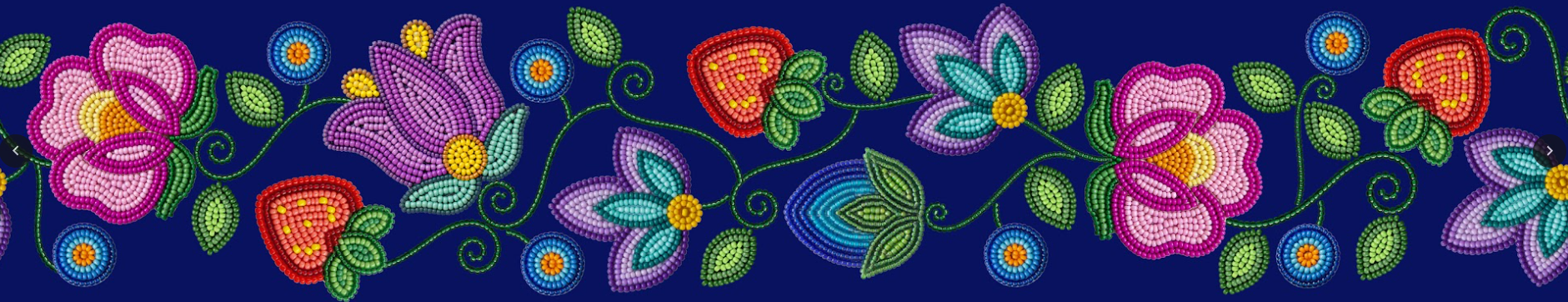 Garden Rhythm Printed Ribbon