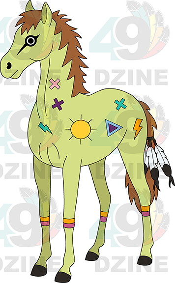 Horse 6 Transfer (Various Sizes)