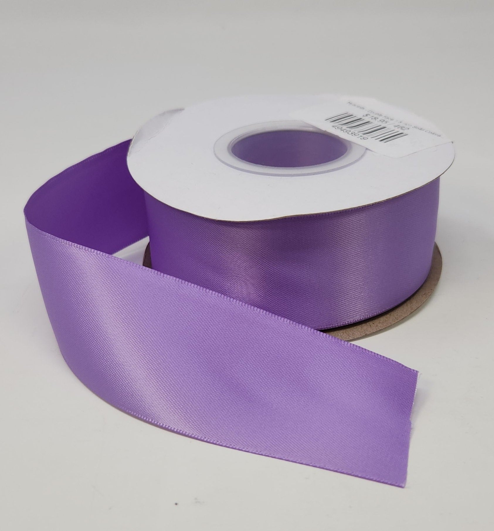 Hyacinth - Double Face 1.5 inch Solid Colored Ribbon