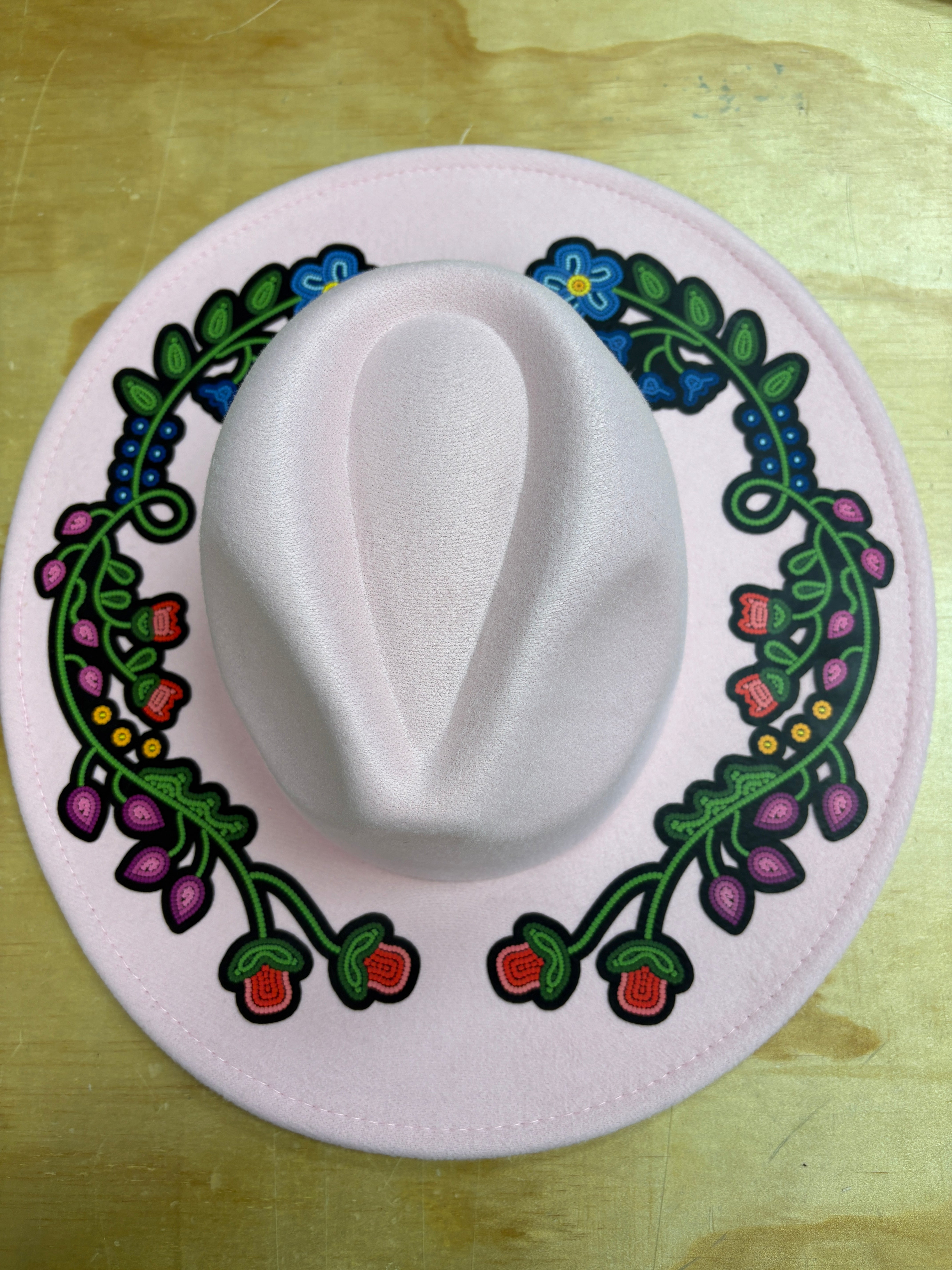 Into the Pond Pink Fedora Hat