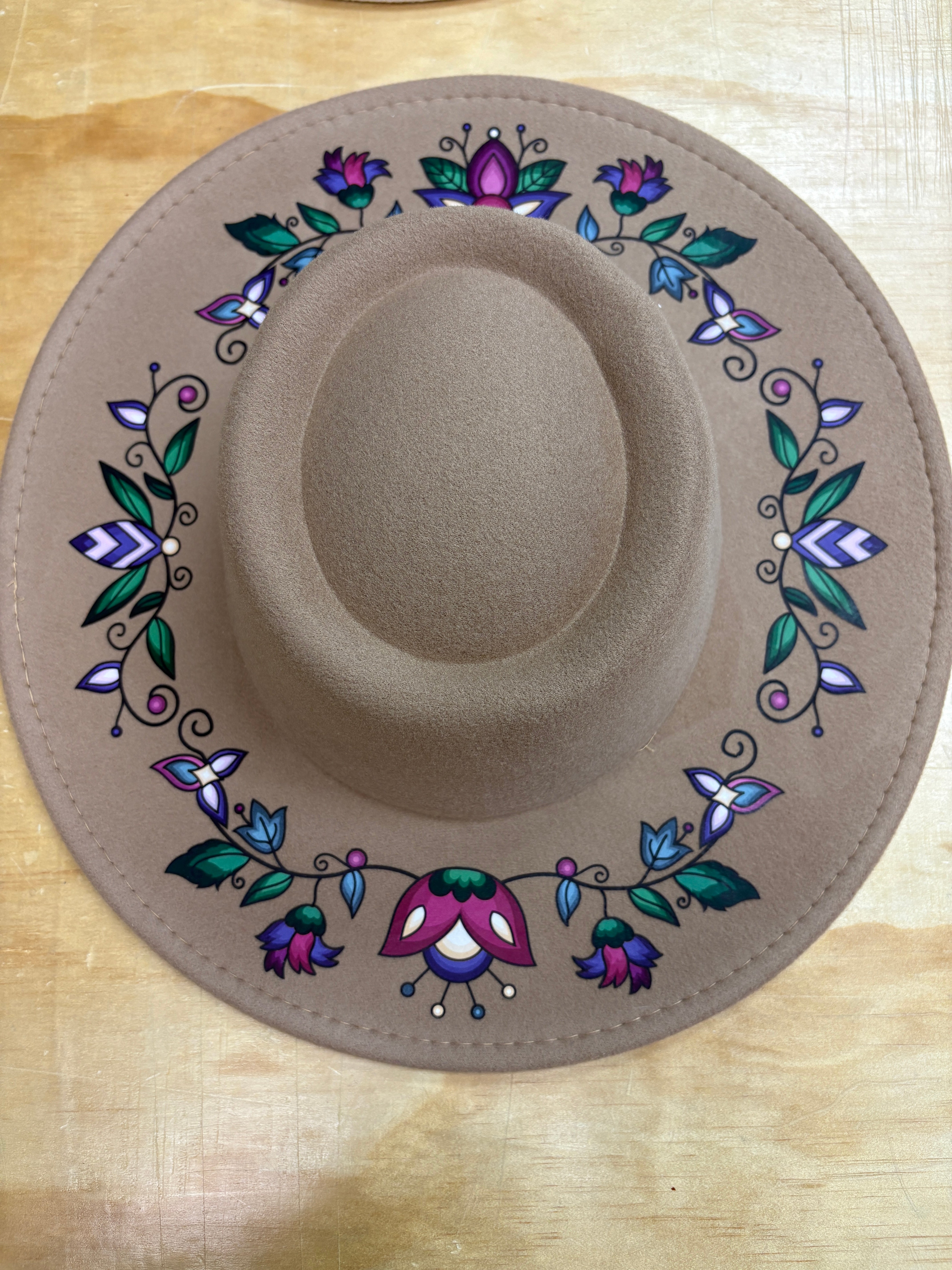 Winterberry Reverie Brown Fedora Hat