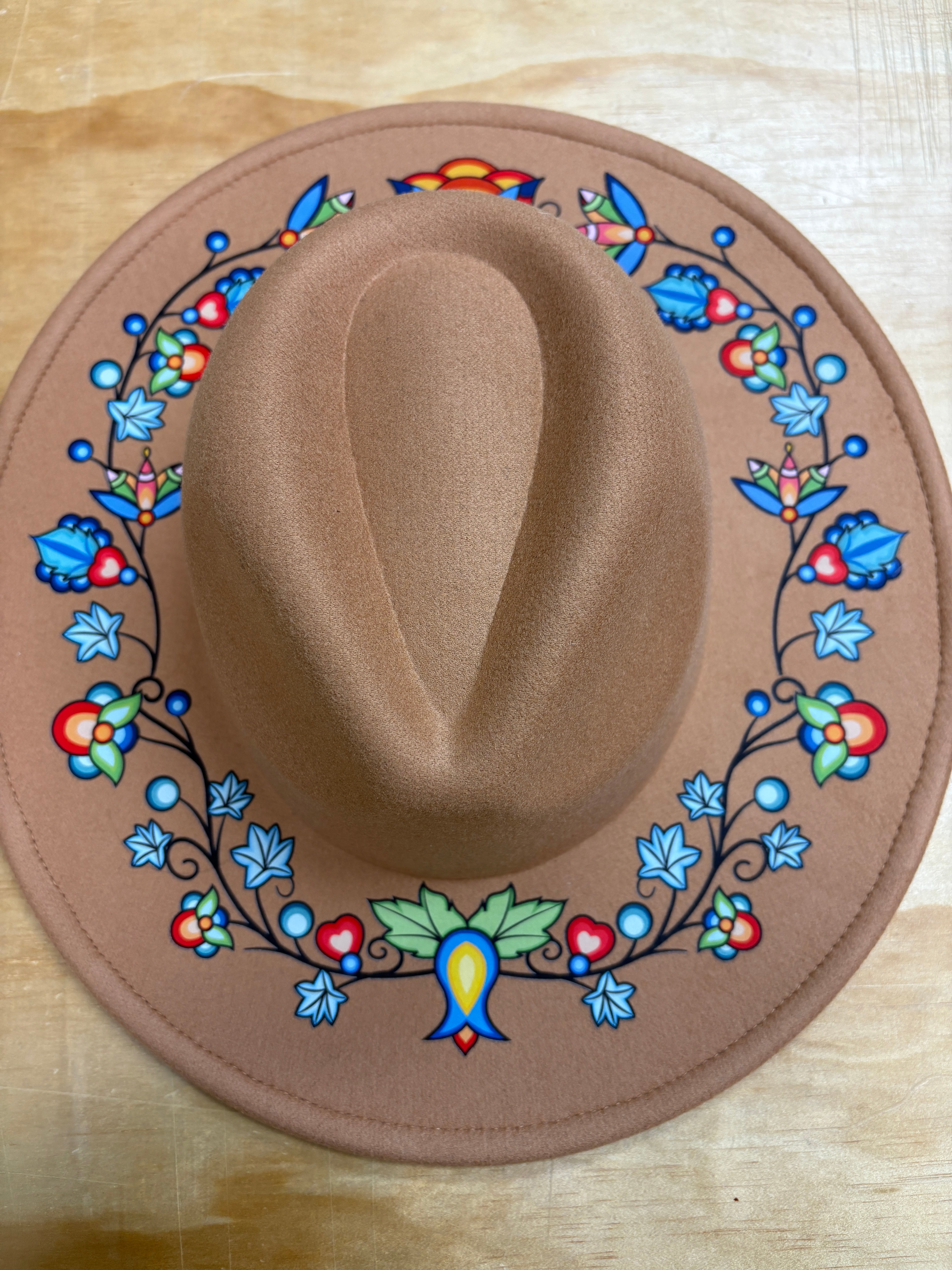 Ironwood Sky Beige Fedora Hat