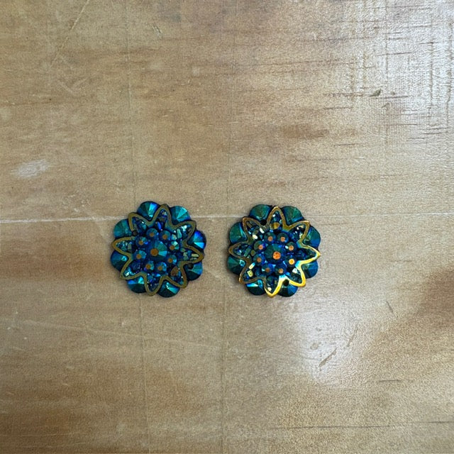 Floral Cabochons Set of 2