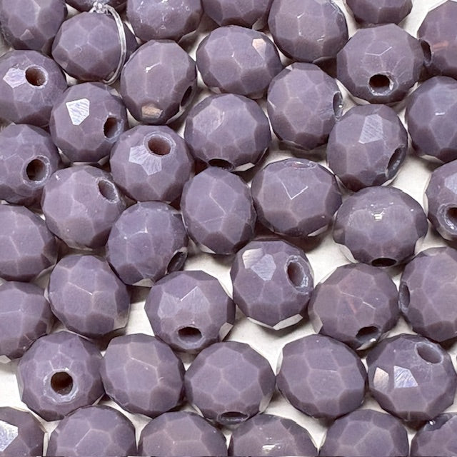 6mm Rondelle Glass Bead - Crystal Sparkle