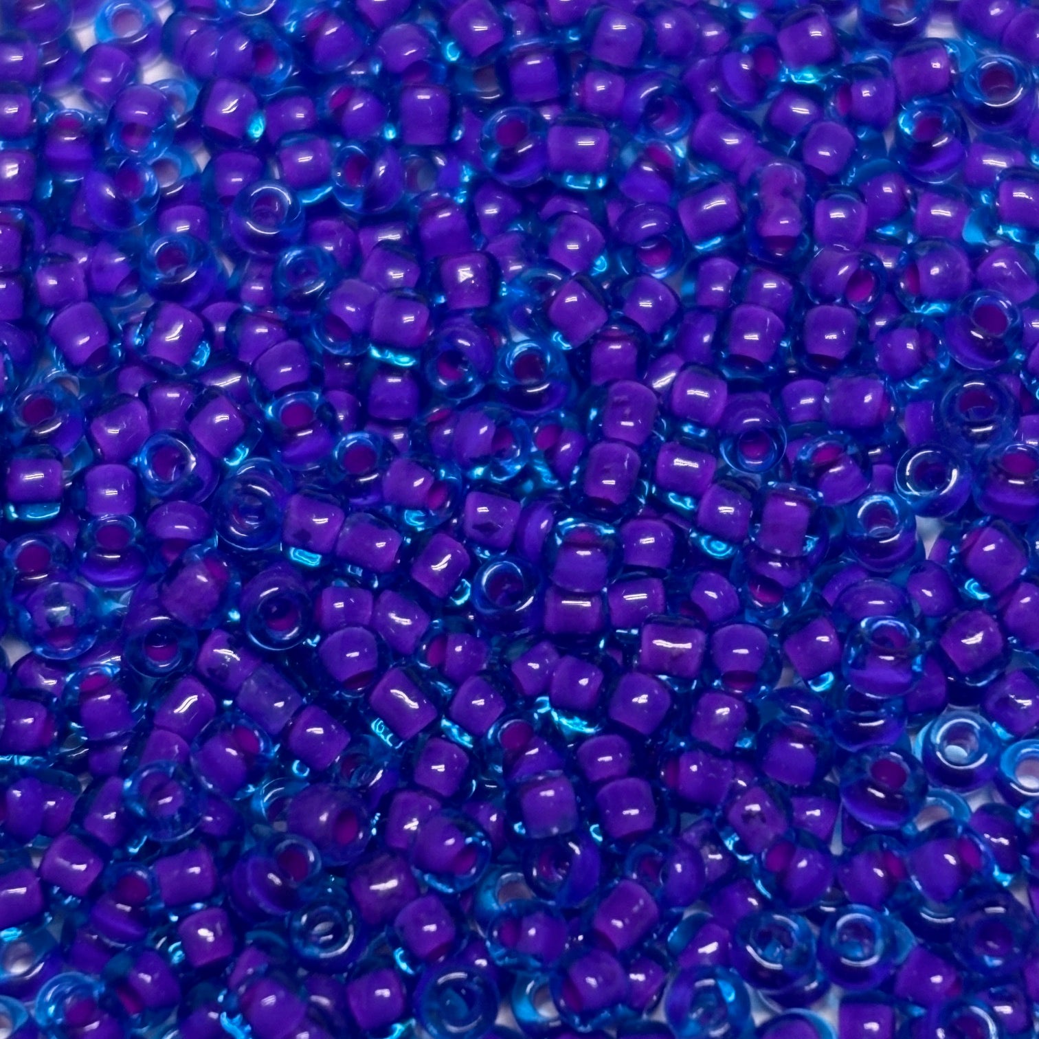 Two Tone Seed Beads Size 11/0 - Ocean View