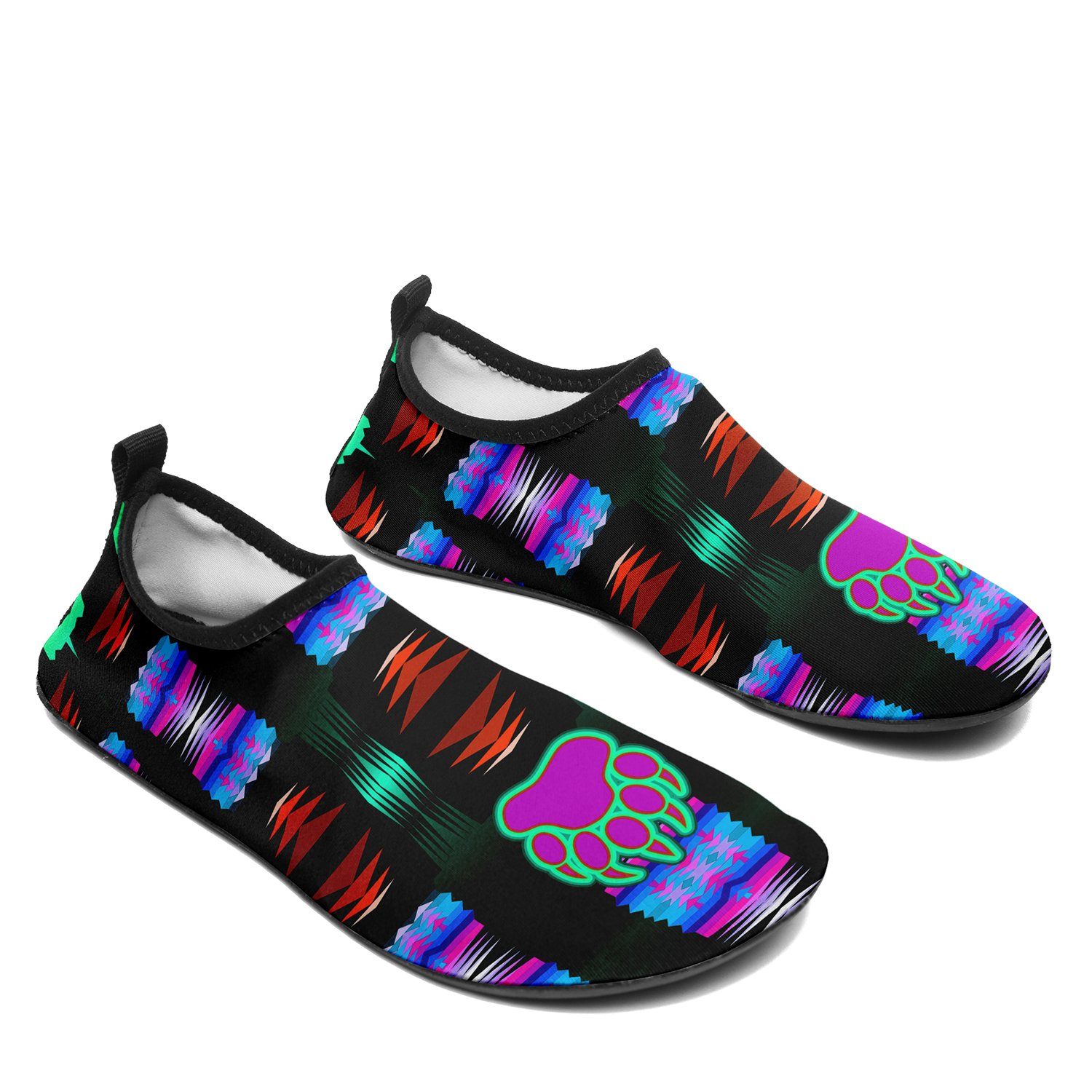 Purple Midnight Bearpaw Sockamoccs Slip On Shoes