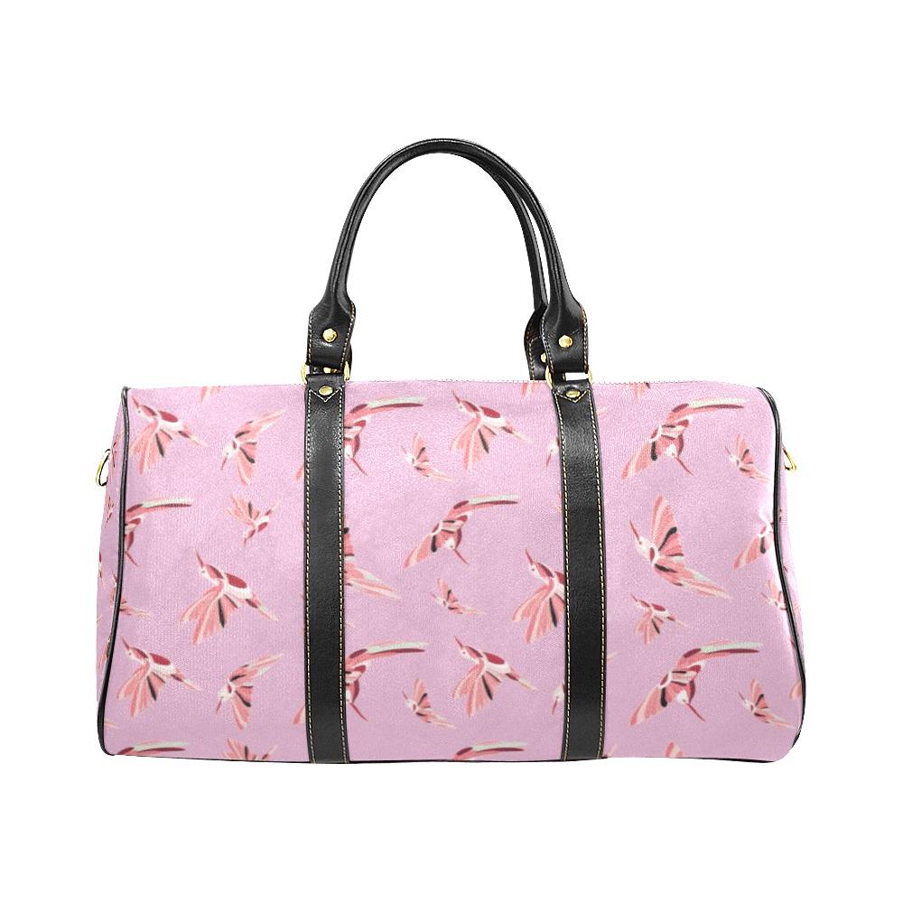 Strawberry Pink New Waterproof Travel Bag/Large (Model 1639) Waterproof Travel Bags (1639) e-joyer 