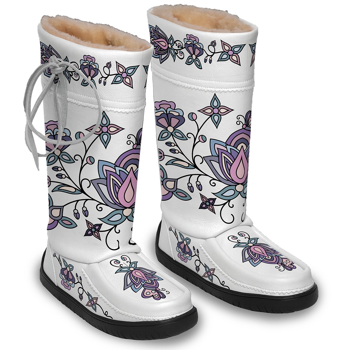 Snow Petal Spirit White Tall Style MocLux EU39 (Clearance)