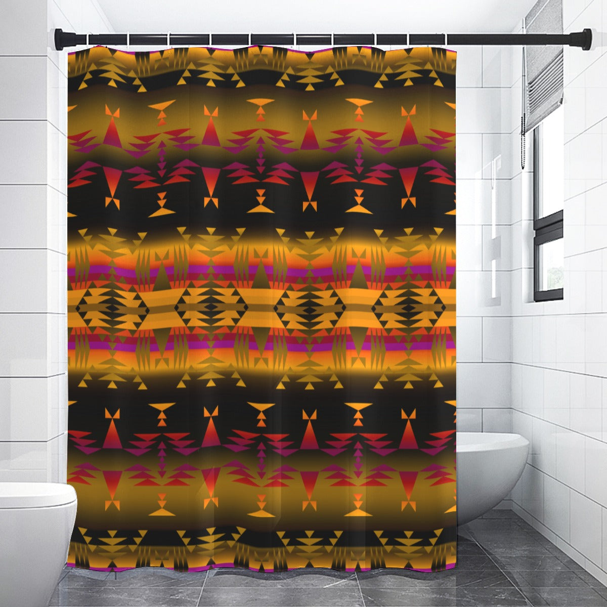 Between the Sierra Mountains Shower Curtain (59 inch x 71 inch)