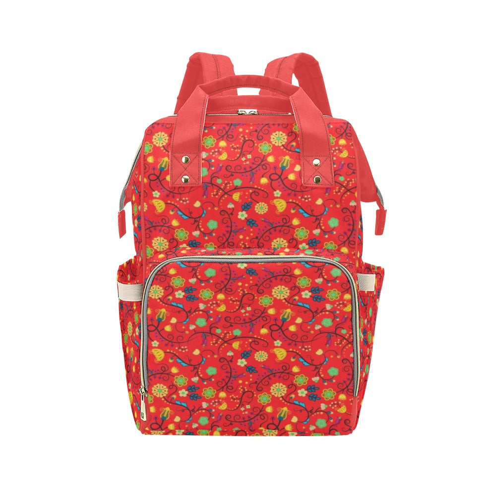 Nipin Blossom Fire Multi-Function Diaper Backpack