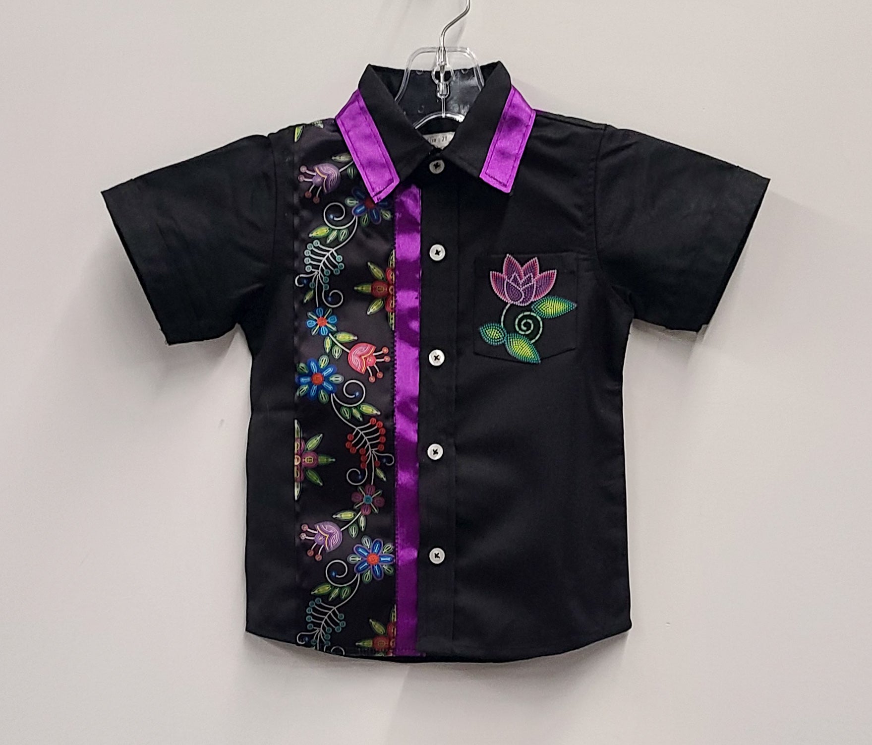 Toddlers Button Up Collared Shirts- 2T