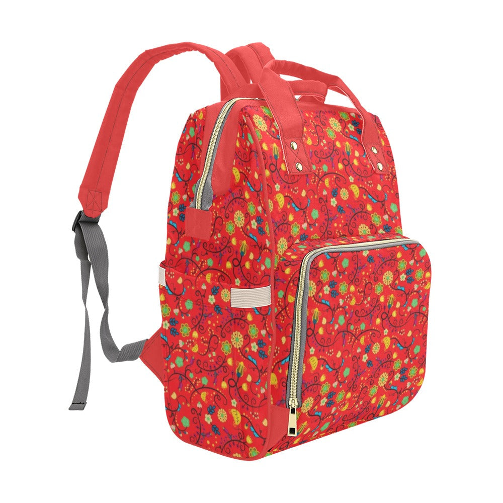 Nipin Blossom Fire Multi-Function Diaper Backpack