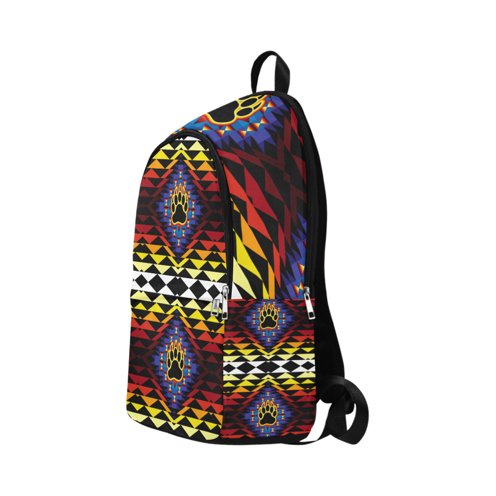 Sunset Bearpaw Blanket Backpack