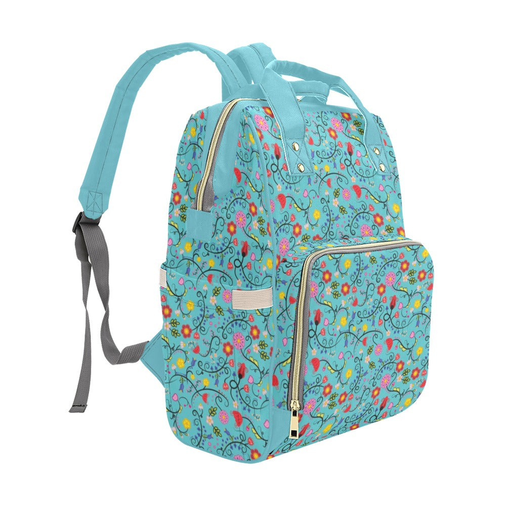 Nipin Blossom Sky Multi-Function Diaper Backpack