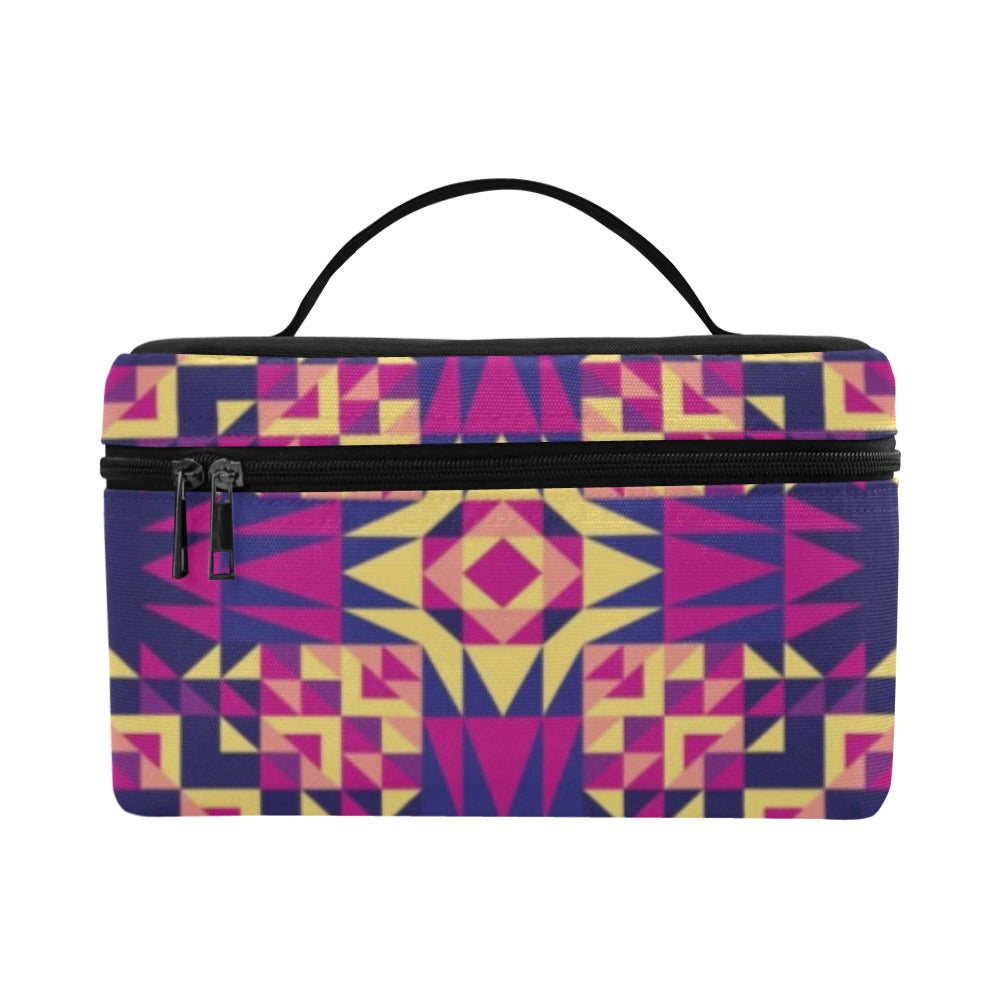 Kaleidoscope Bleu Cosmetic Bag