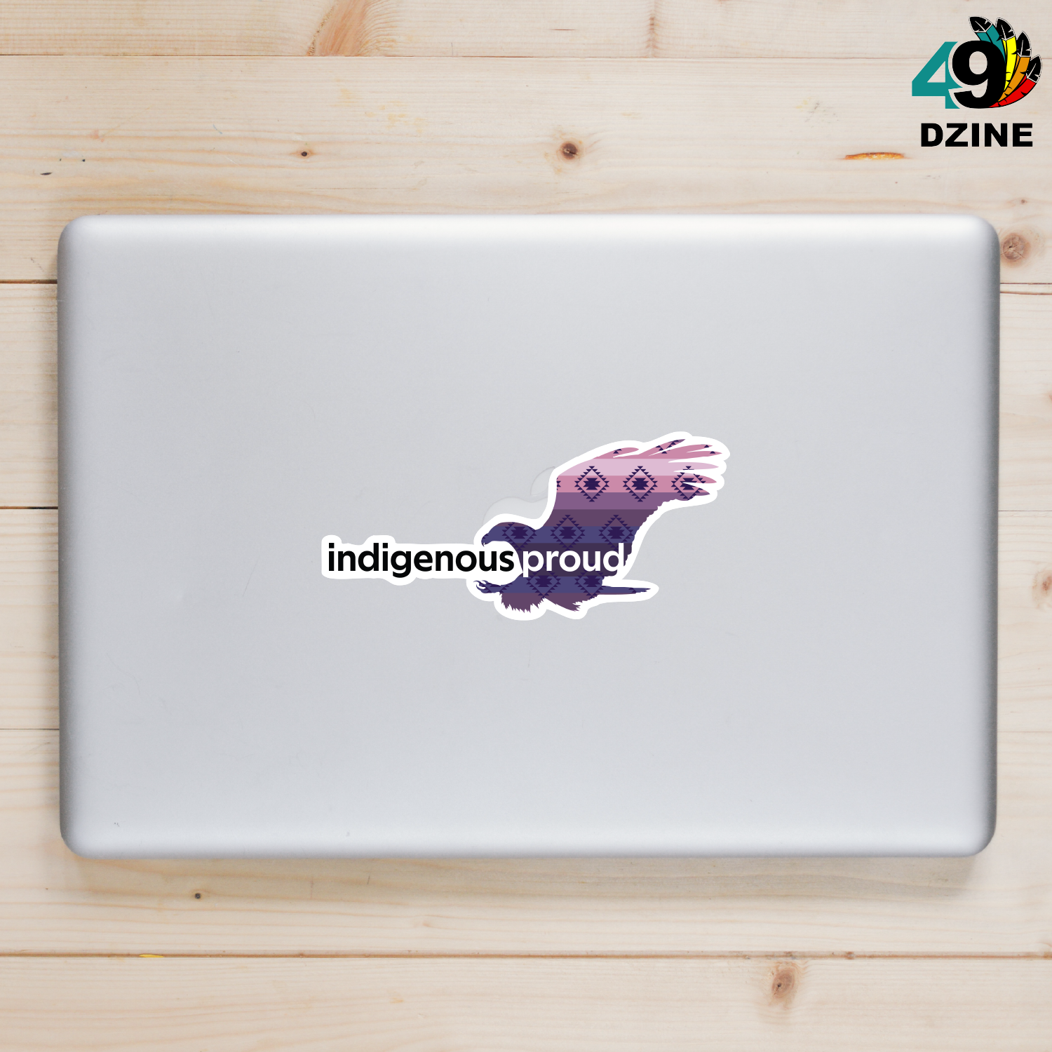 Indigenous Proud Eagle Sticker