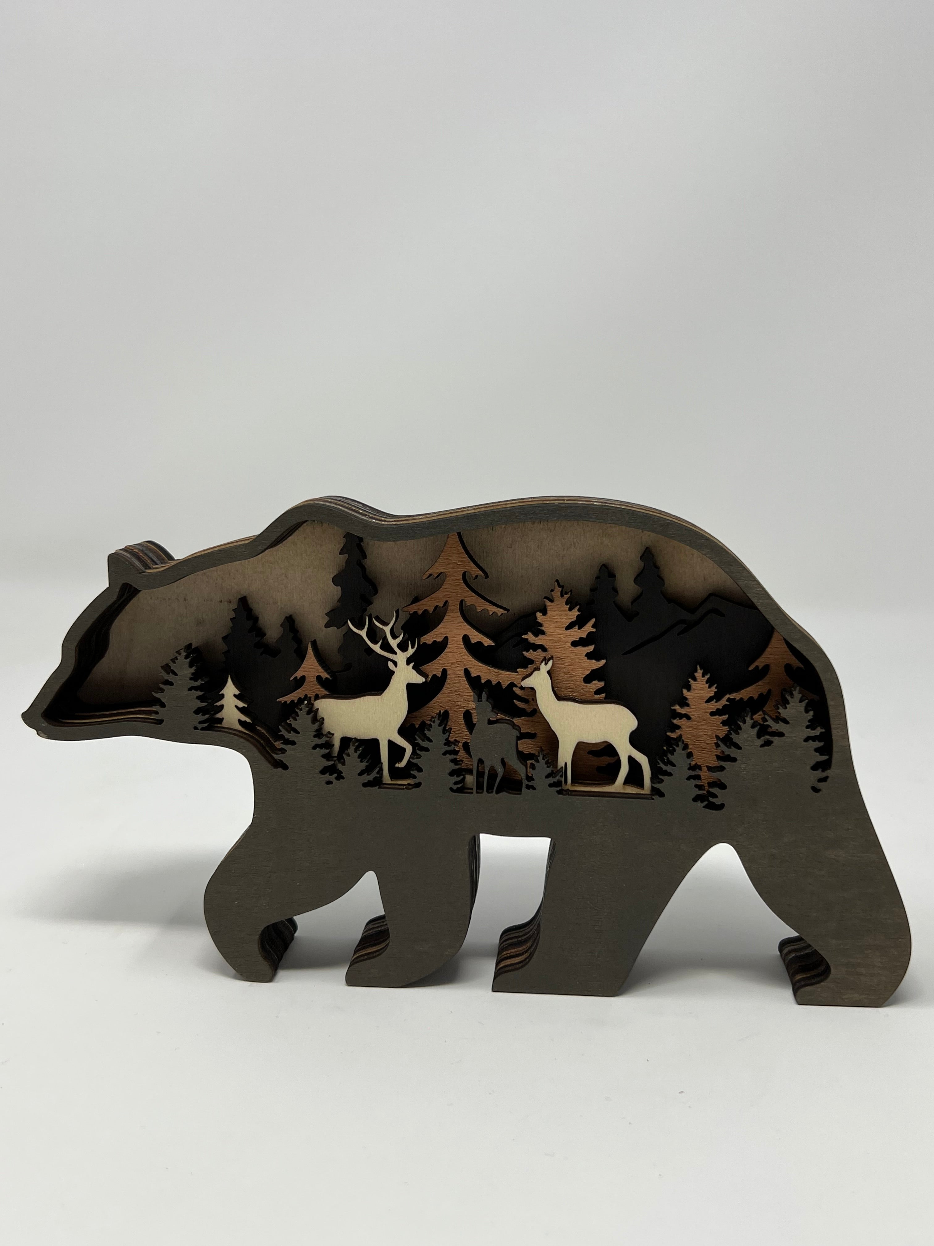 Bear Multilayer Decoration