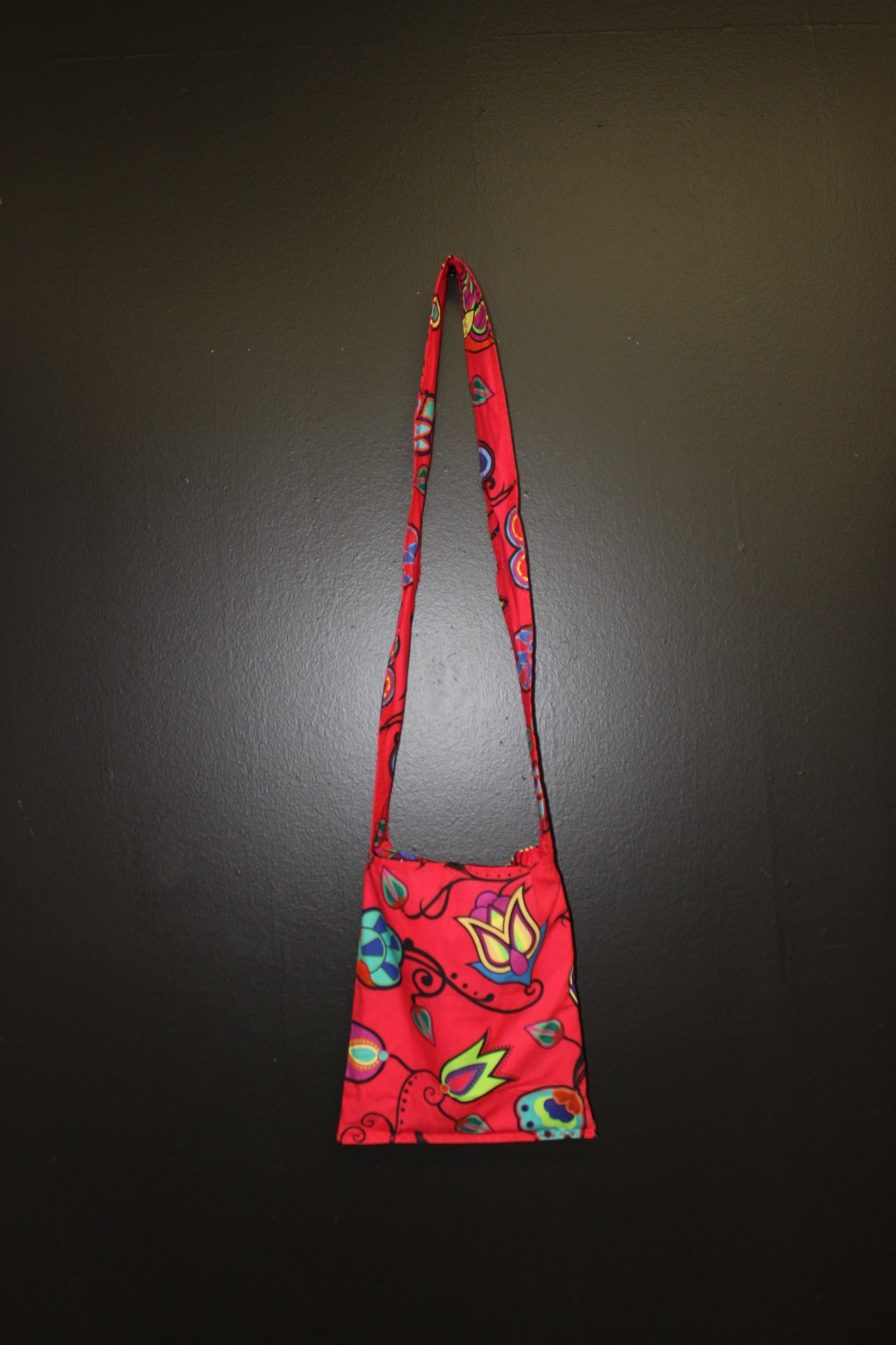 Indigenous paisley Dahila Overlay Ribbon Skirt w/Bag