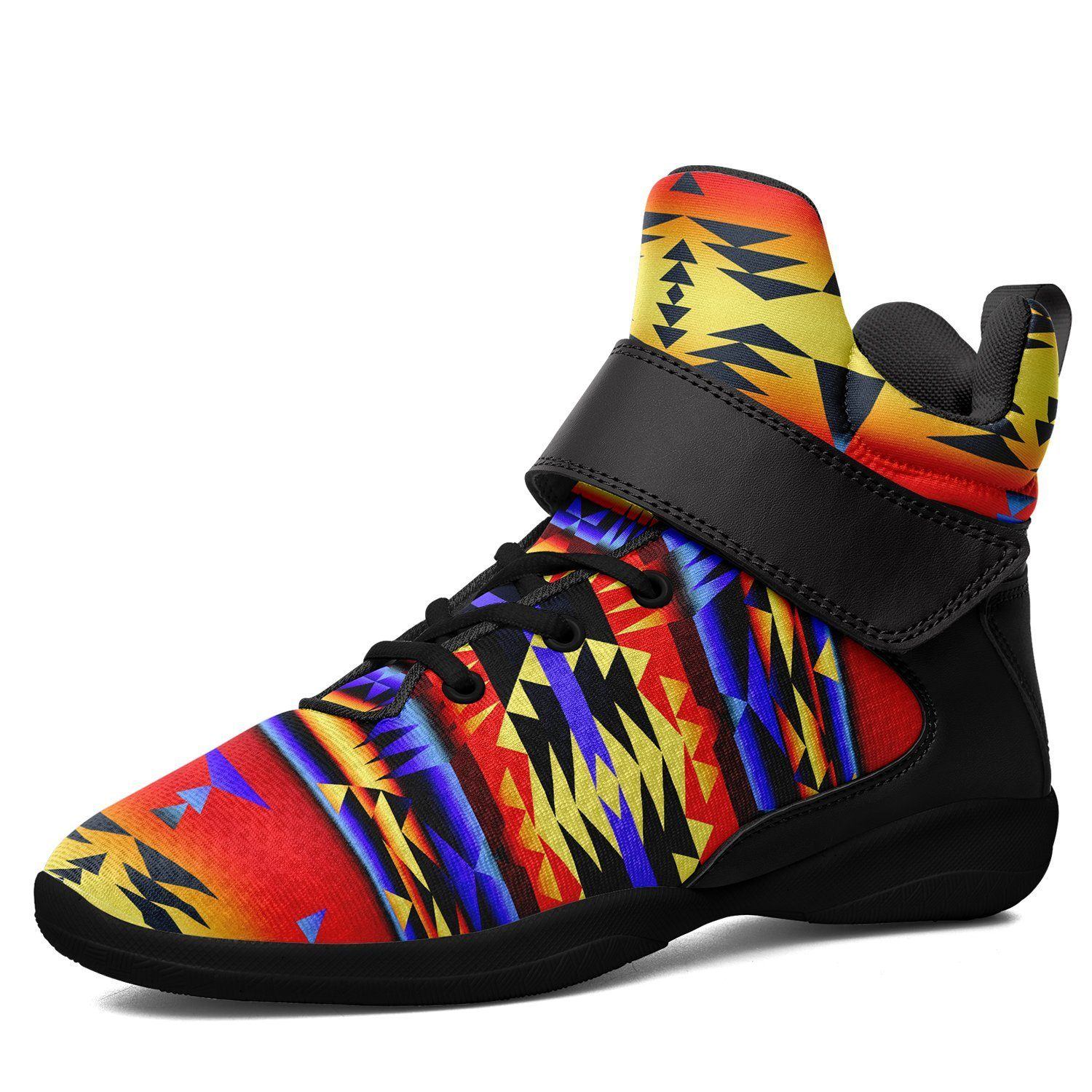 Between the San Juan Mountains Ipottaa Basketball / Sport High Top Shoes - Black Sole 49 Dzine US Men 7 / EUR 40 Black Sole with Black Strap 