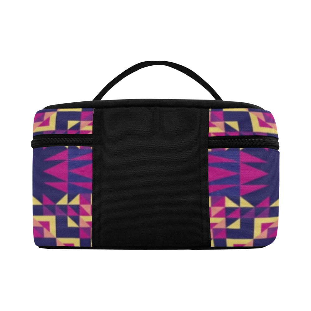 Kaleidoscope Bleu Cosmetic Bag