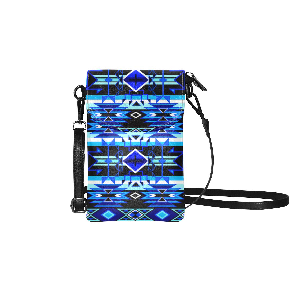 Force of Nature Winter Night Small Cell Phone Purse (Model 1711) Small Cell Phone Purse (1711) e-joyer 