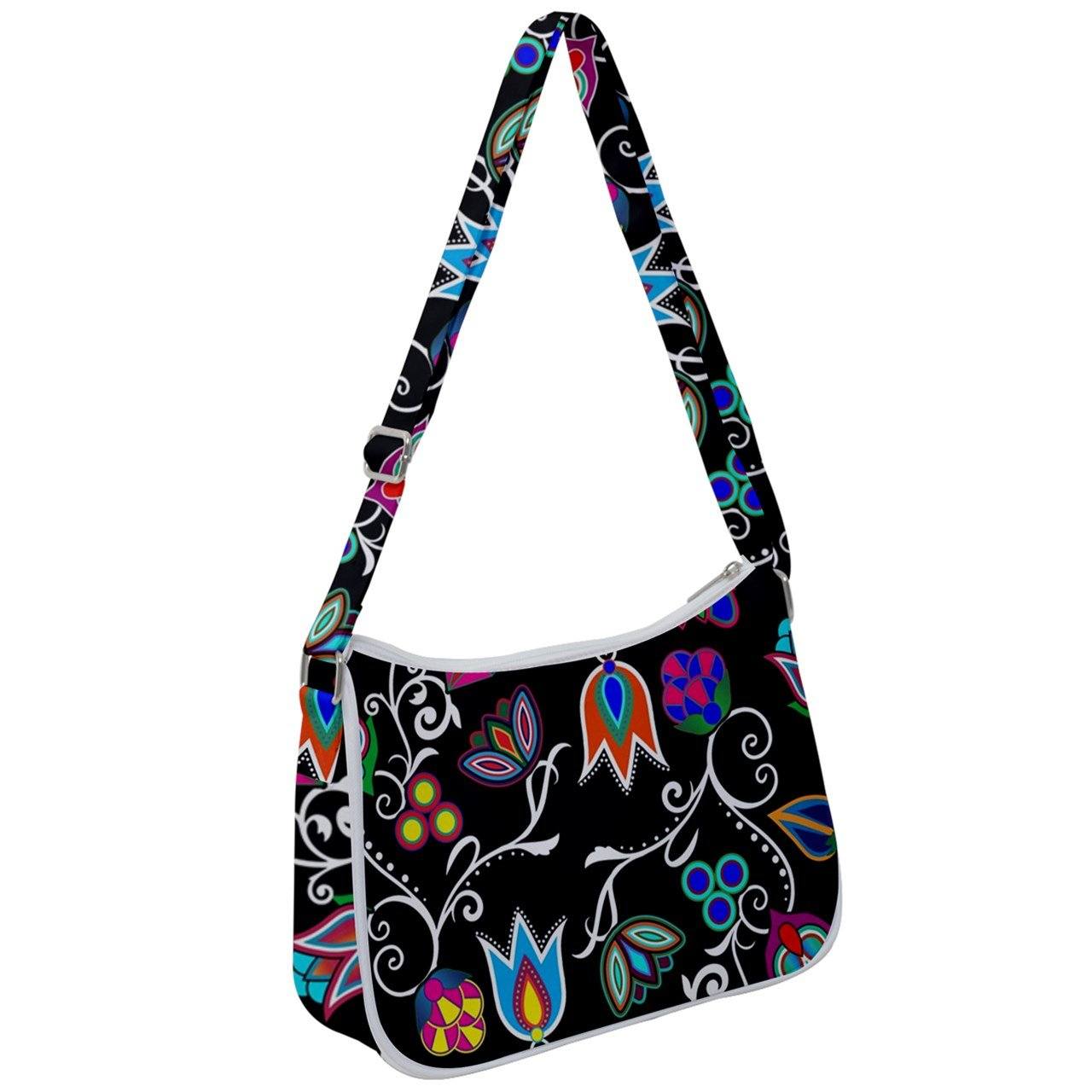 Zip up 2024 shoulder bag