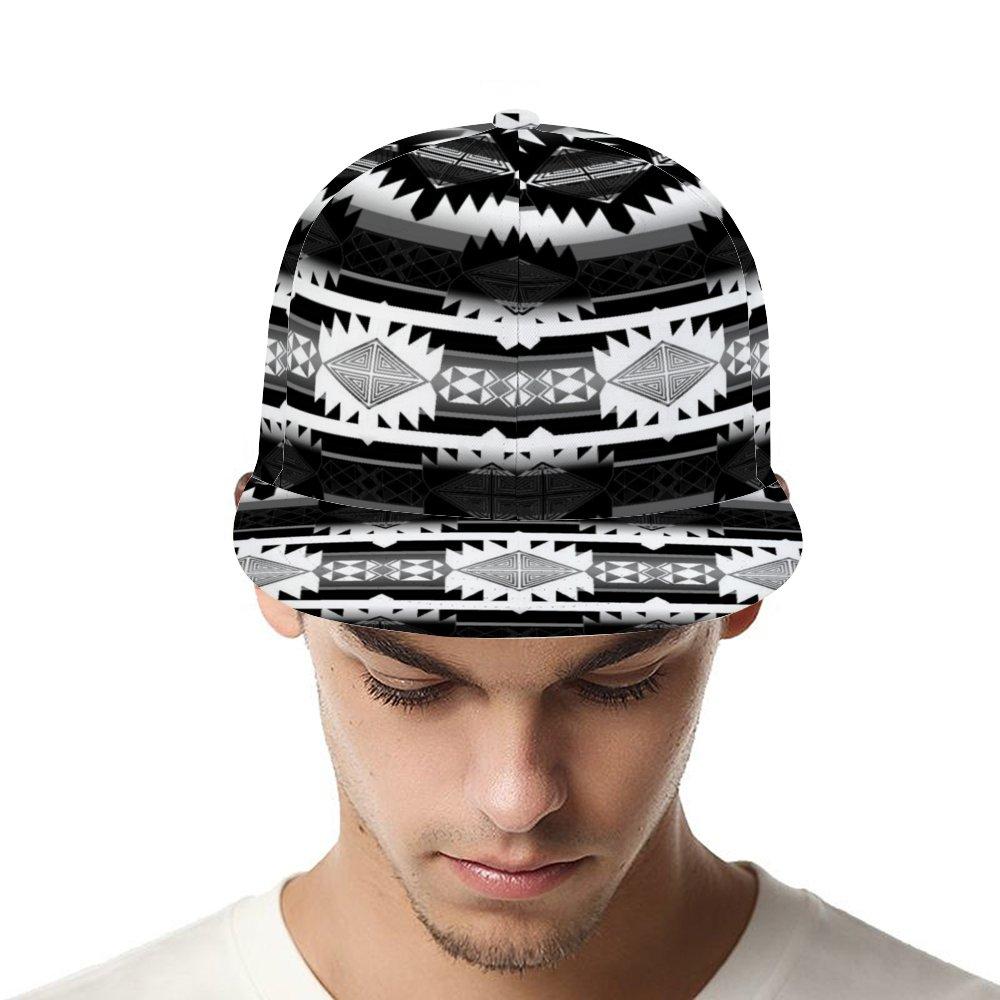 Okotoks Black and White Snapback Hat Herman 