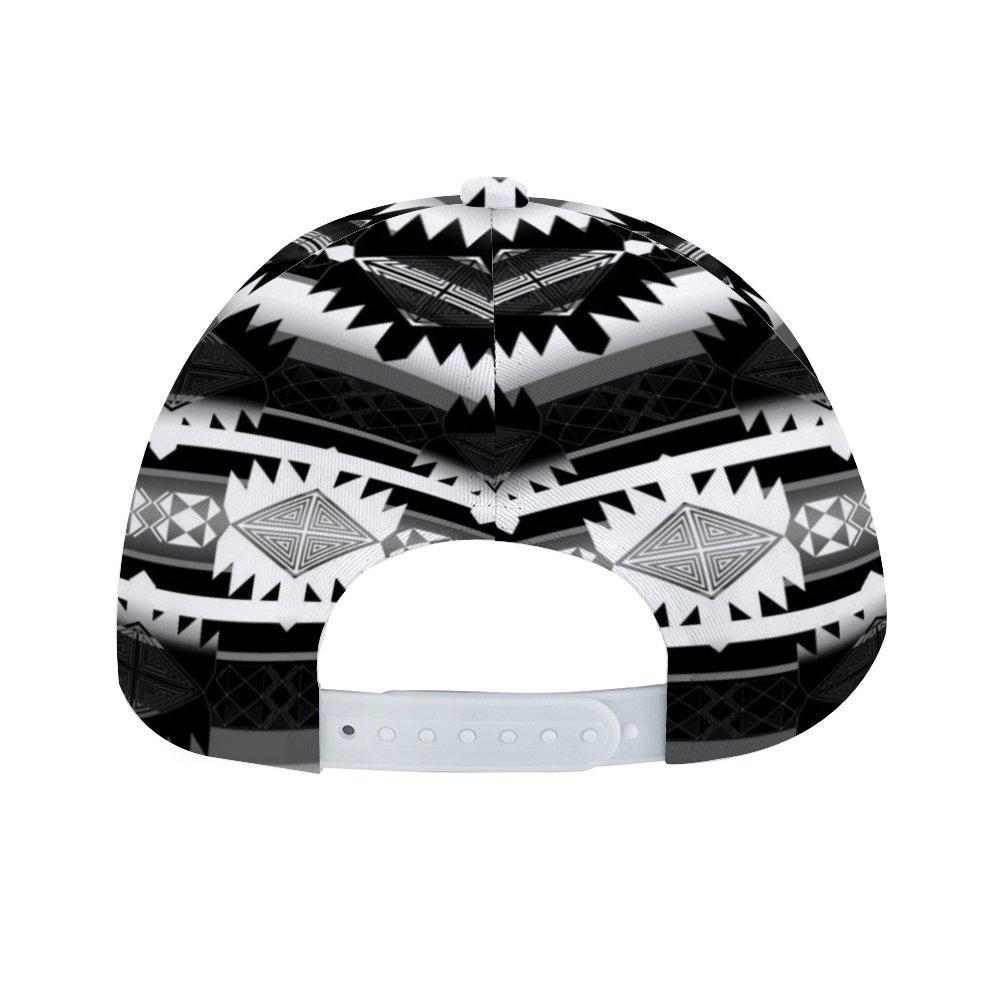 Okotoks Black and White Snapback Hat Herman 