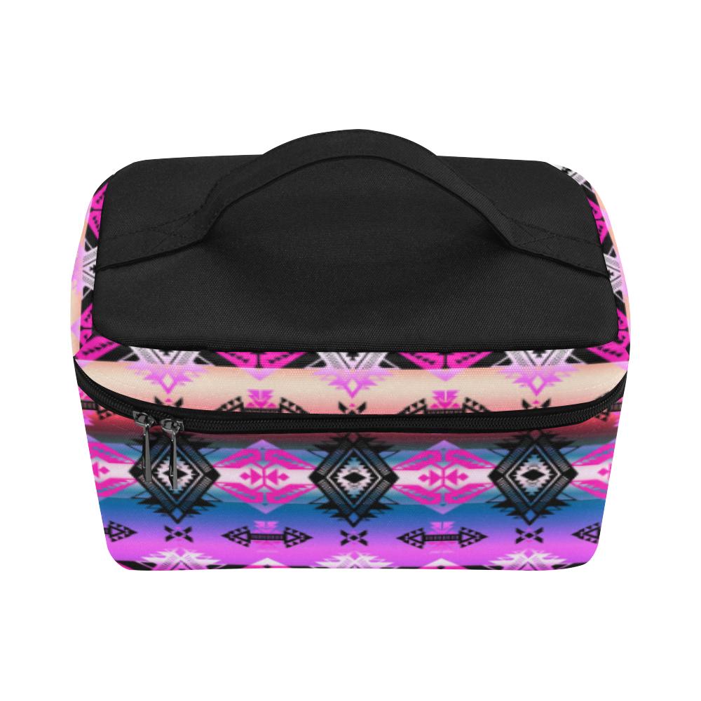 Soveriegn Nation Skies Cosmetic Bag/Large (Model 1658) Cosmetic Bag e-joyer 
