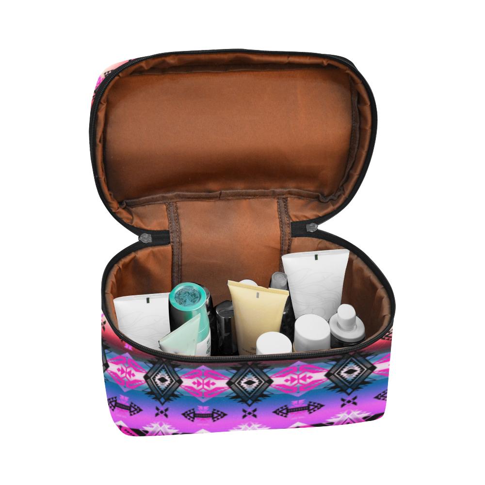 Soveriegn Nation Skies Cosmetic Bag/Large (Model 1658) Cosmetic Bag e-joyer 
