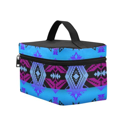 Soveriegn Nation Sunset Cosmetic Bag/Large (Model 1658) Cosmetic Bag e-joyer 