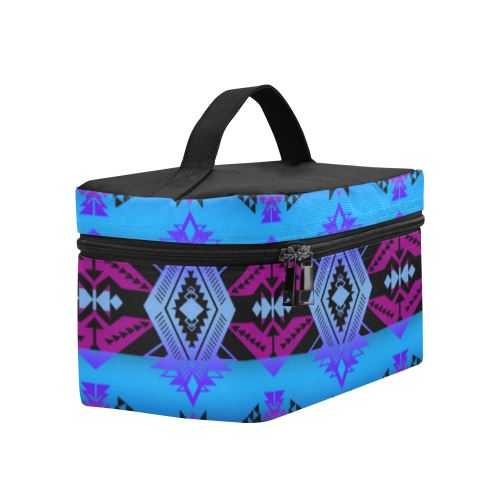Soveriegn Nation Sunset Cosmetic Bag/Large (Model 1658) Cosmetic Bag e-joyer 