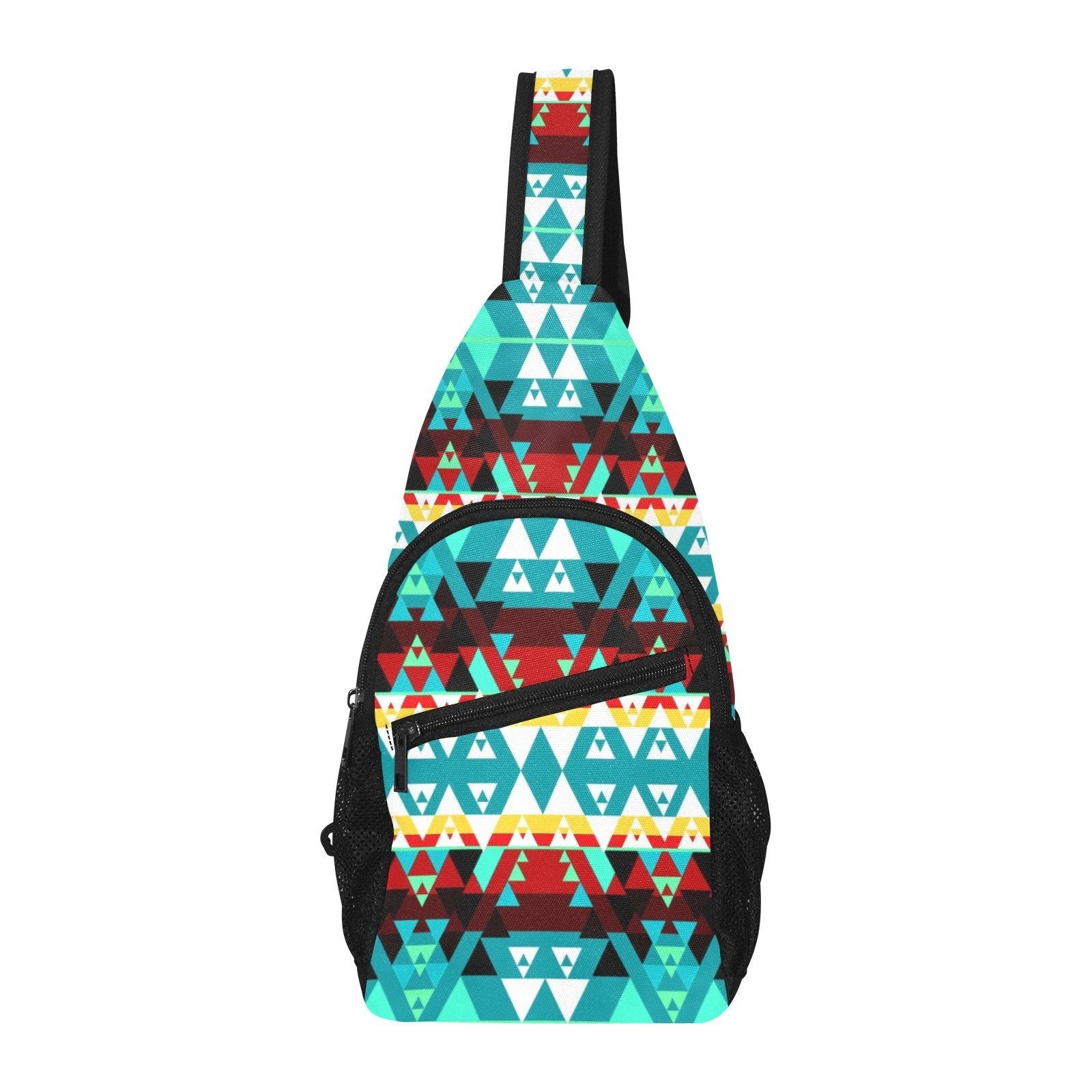 Writing on Stone Wheel All Over Print Chest Bag (Model 1719) All Over Print Chest Bag (1719) e-joyer 